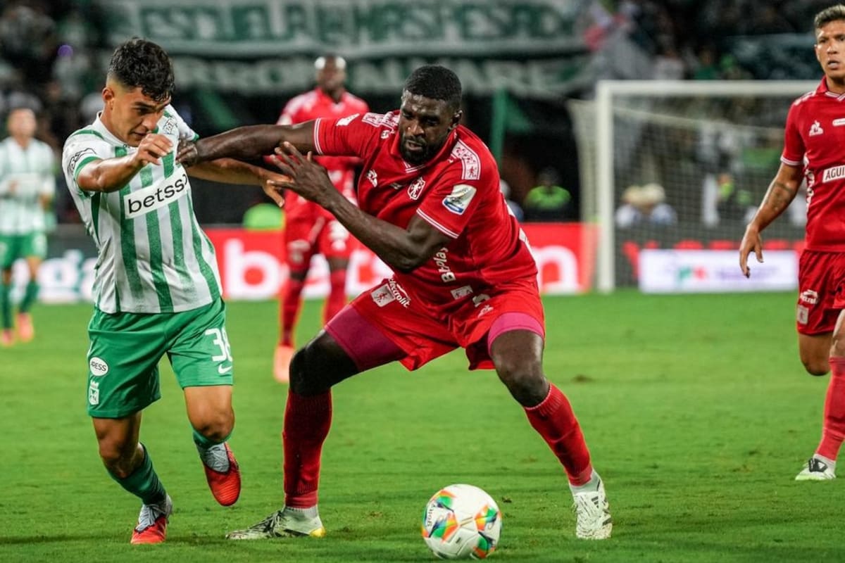 América y Nacional protagonizan uno de los partidos más llamativos de la cuarta fecha de la Liga BetPlay II de 2026. Foto: Colprensa.