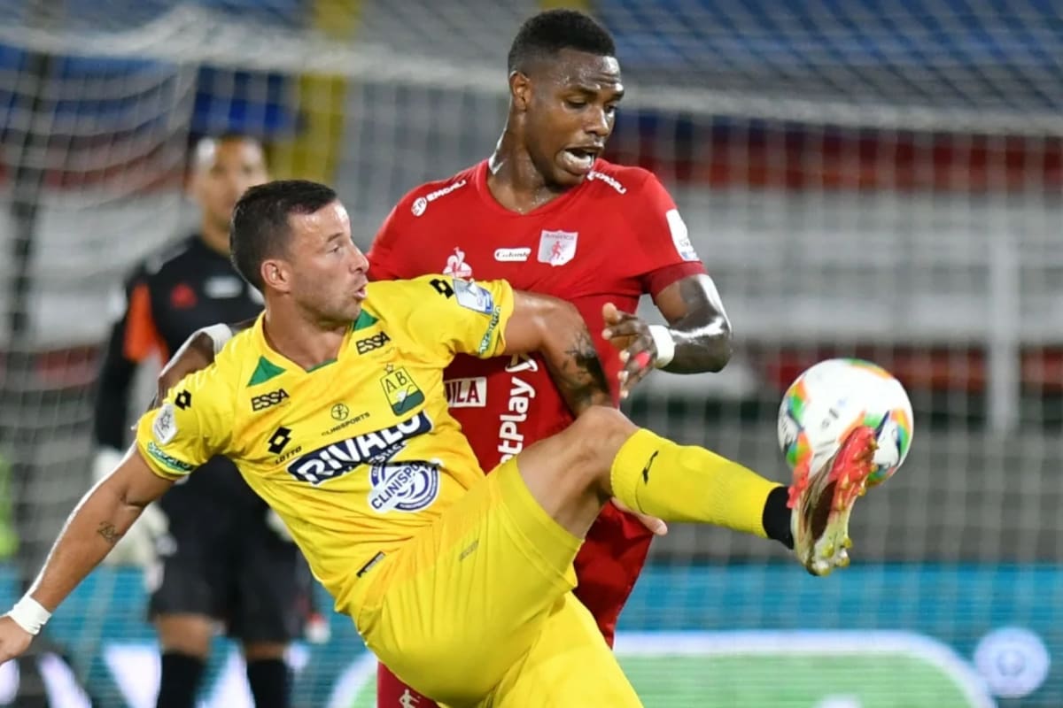 Será la primera vez que América y Bucaramanga se enfrenten en Copa Sudamericana, en el partido 216 del historial. /FOTO: Win Sports
