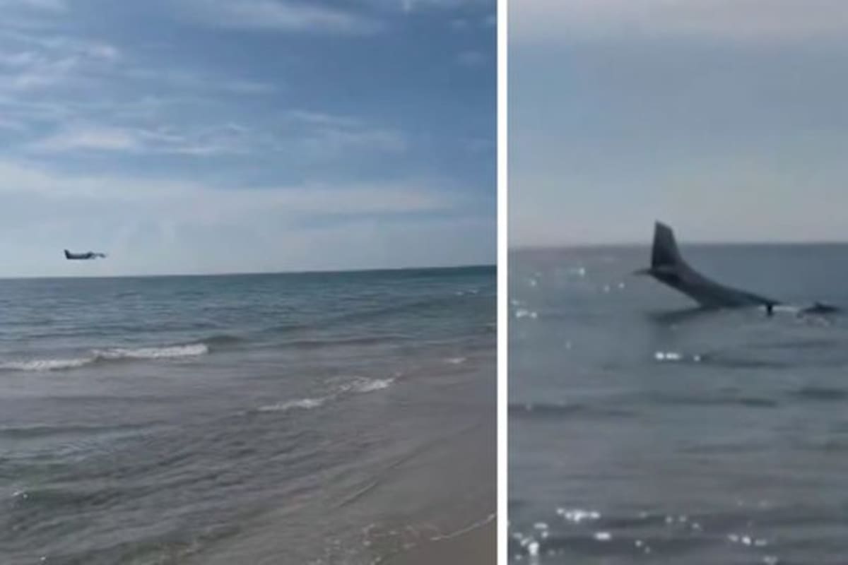 Una joven piloto de 23 años sale ilesa tras realizar un amerizaje de emergencia en el mar de Florida, Estados Unidos.