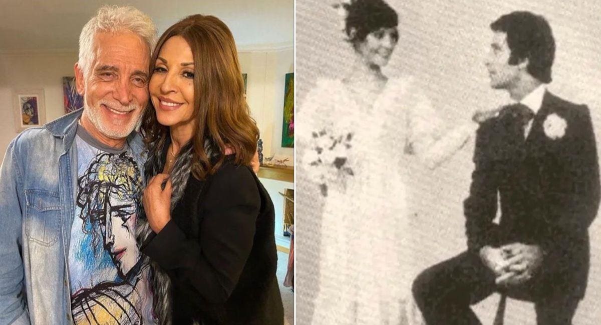 Amparo Grisales celebró sus 70 años con su exesposo. Foto: Instagram @germantessarolo