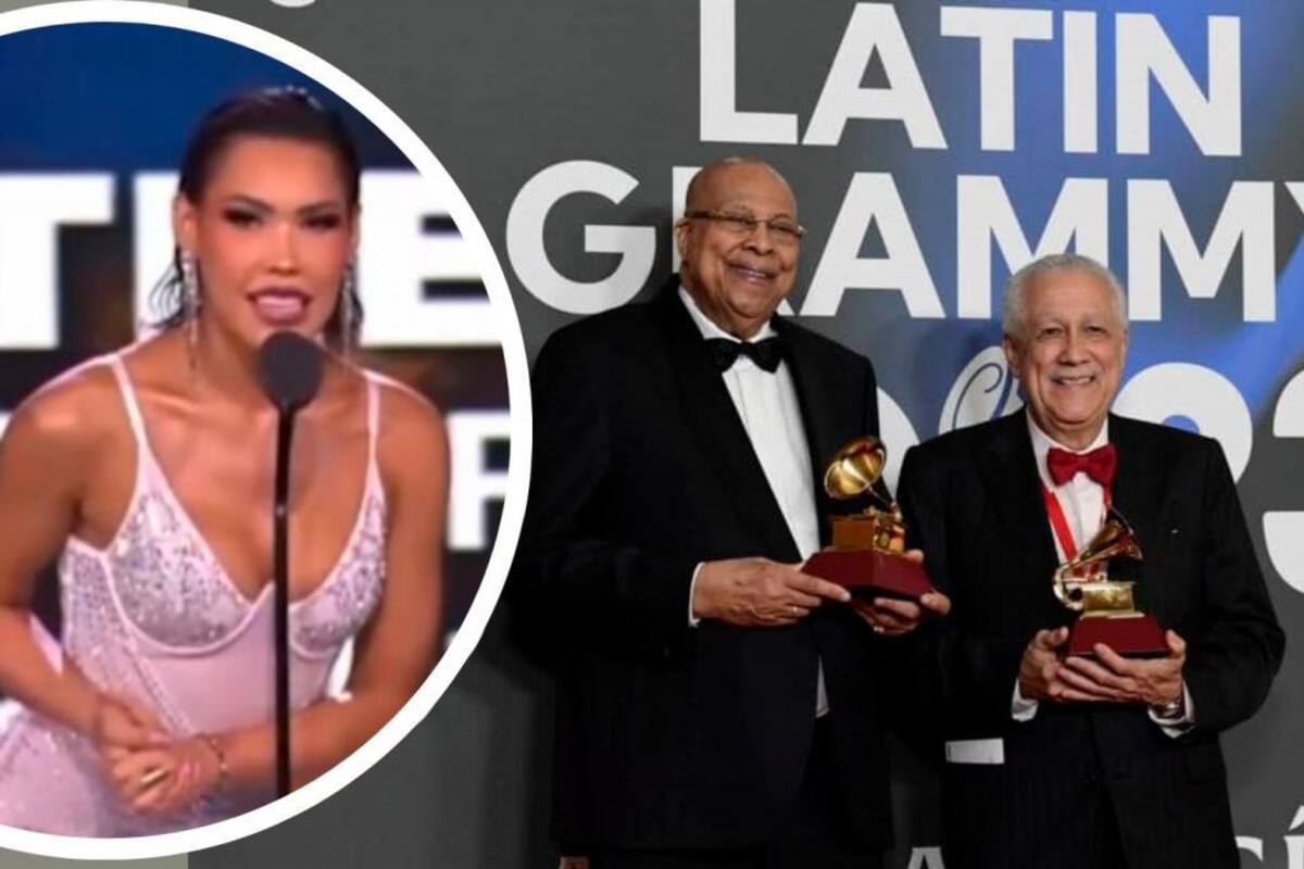 Ana del Castillo protagonizó uno de los momentos más virales de los Latin Grammy. Fotos: El Universal - Internet / VANGUARDIA