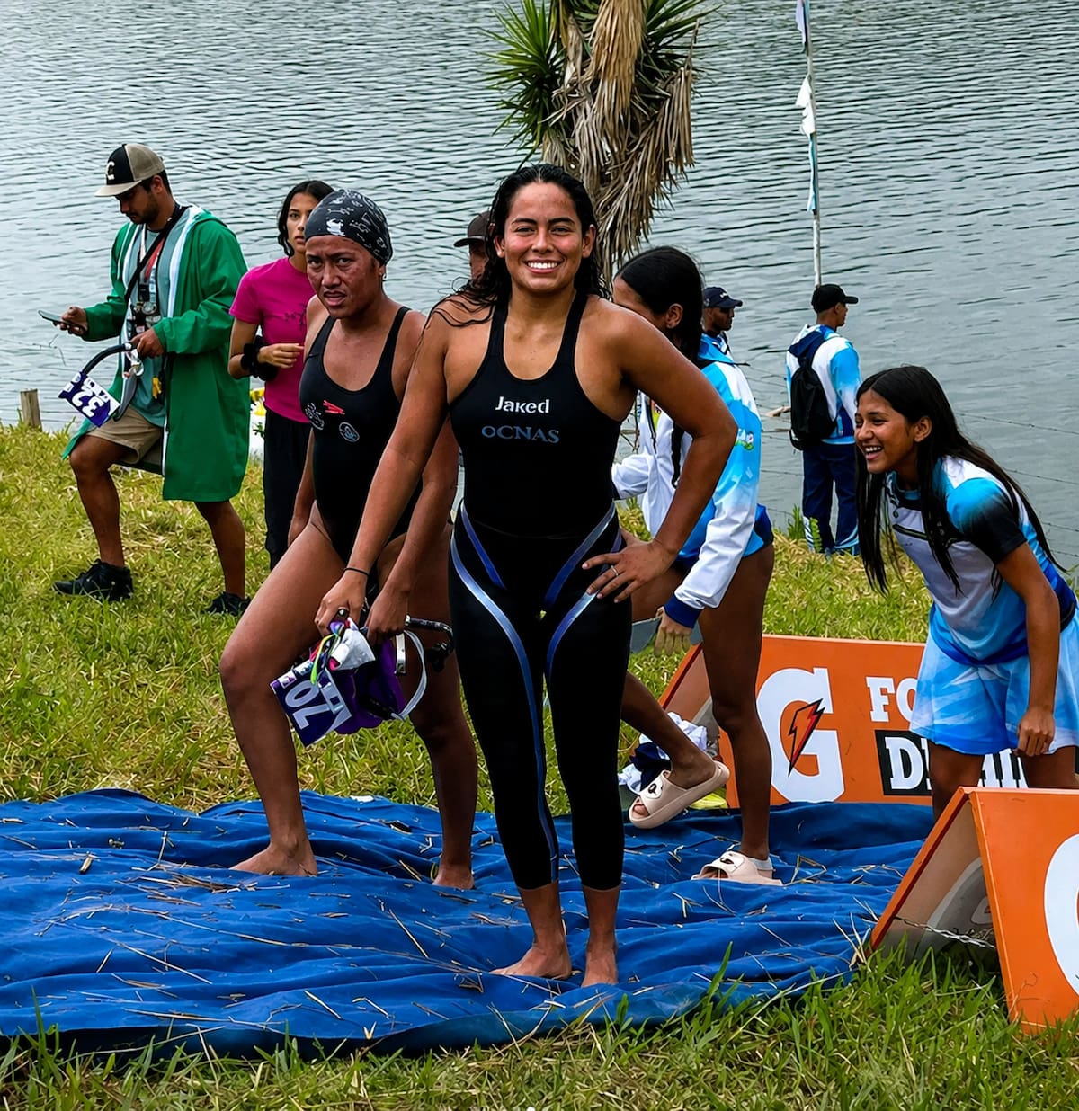 La deportista Ana Sofía Maníos pide colaboración luego de perderlo todo en el terremoto. Foto: redes de la deportista.