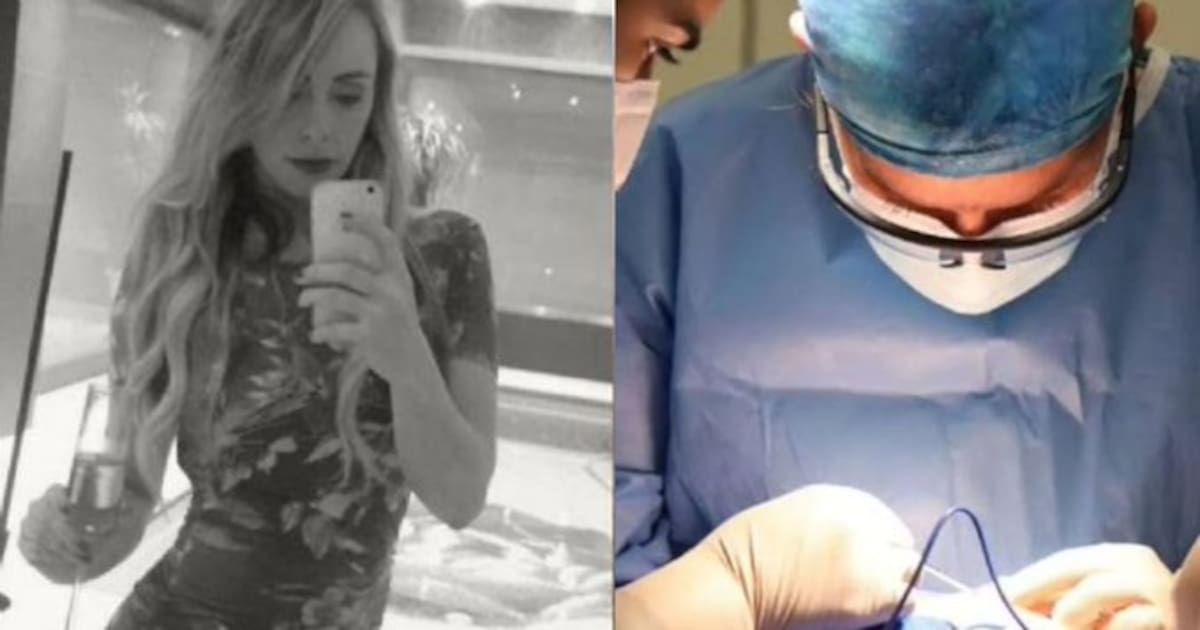 Andreia Vieira Gaspar, empresaria brasileña de 51 años que murió después de someterse a varios procedimientos de cirugía estética en Brasil.