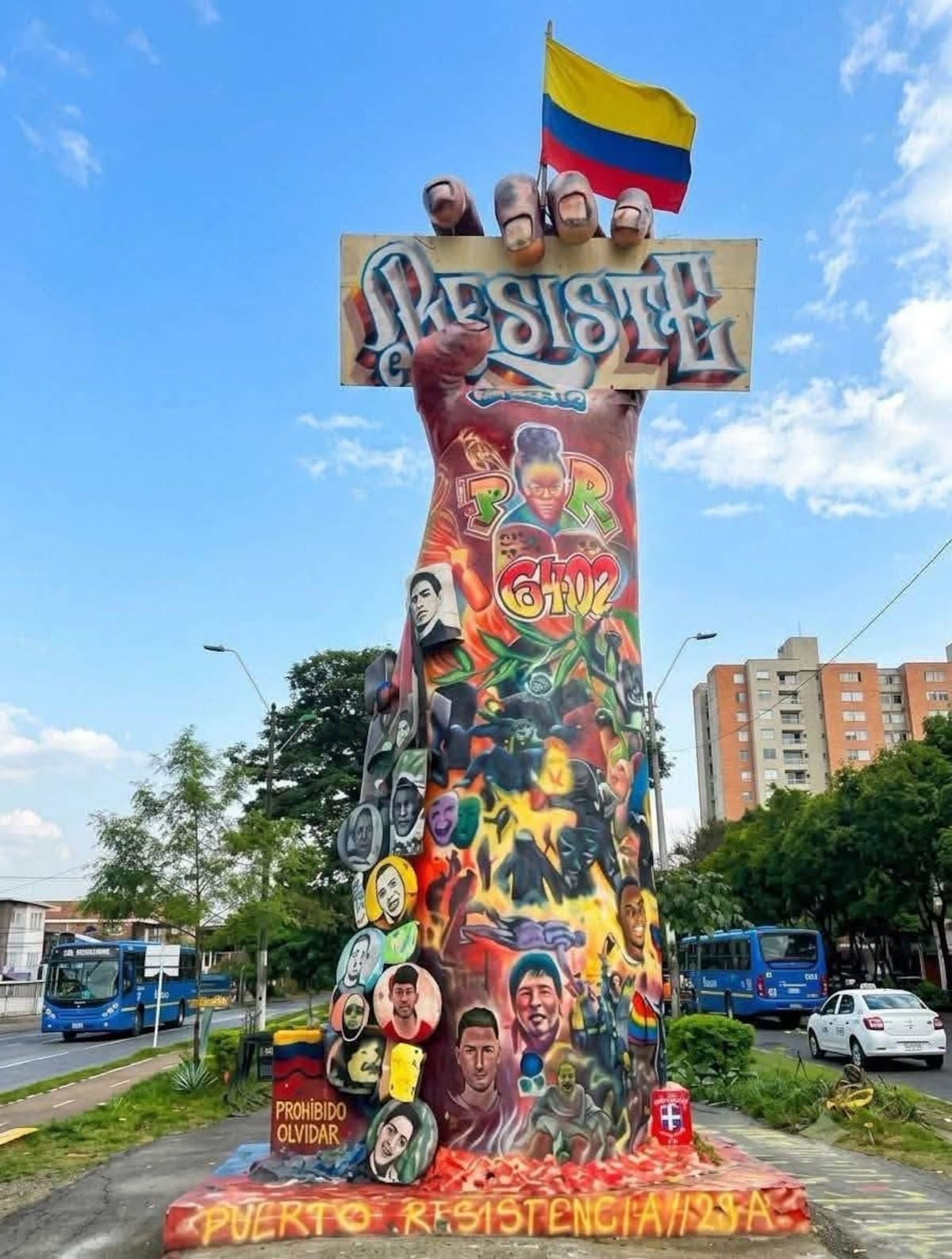 Andrés Escobar afirma que Procuraduría respaldó demanda contra Monumento a la Resistencia. | Foto: Vanguardia.