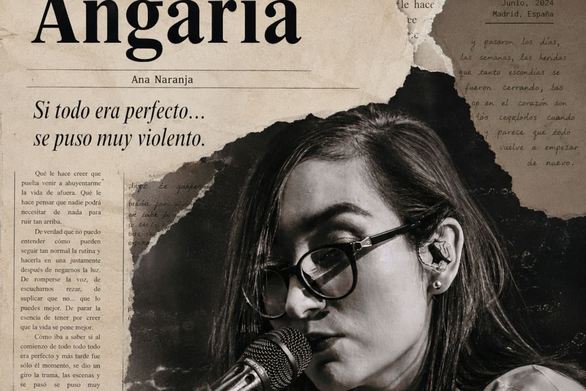 “Angaria”: la canción sobre violencia de género que llevó a Ana Naranja a ganar un premio mundial. Foto suministrada/VANGUARDIA