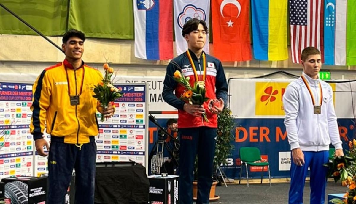 Ángel Barajas gana plata en la Copa Mundo de Cottbus 2026: así fue su duelo con Shohei Kawakami y su séptima medalla en Copas del Mundo. Foto: La Opinión.