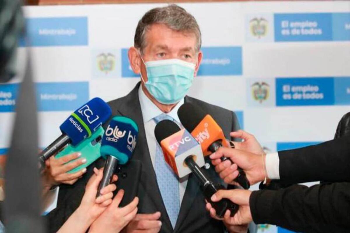 Ángel Custodio Cabrera, Ministro del Trabajo. El Universal / VANGUARDIA