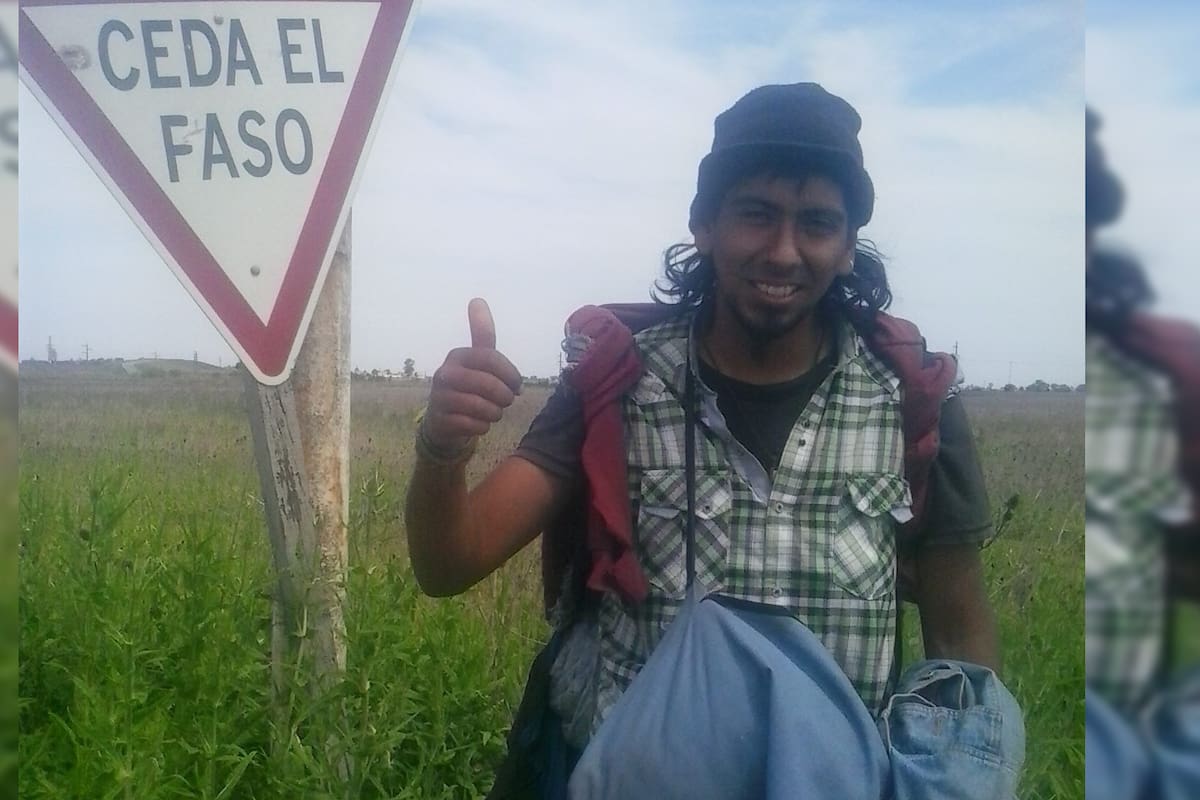 Ángel Luciano Morales era un mochilero argentino que recorría distintos países de Latinoamérica.