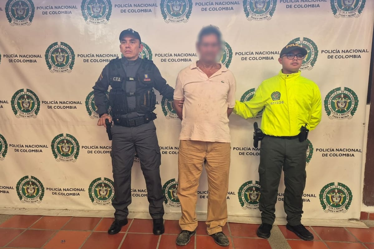 Ángel María Rodríguez Espinoza fue capturado por orden judicial en Bucaramanga.