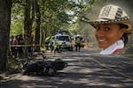 Motociclista que evadía un retén de la Policía embistió a una mujer en Santander