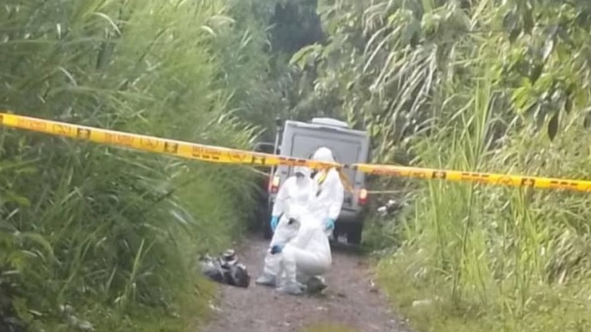 La Policía de Antioquia confirmó que el cadáver presentaba heridas causadas por arma cortopunzante y signos de extrema violencia. - Foto: Facebook