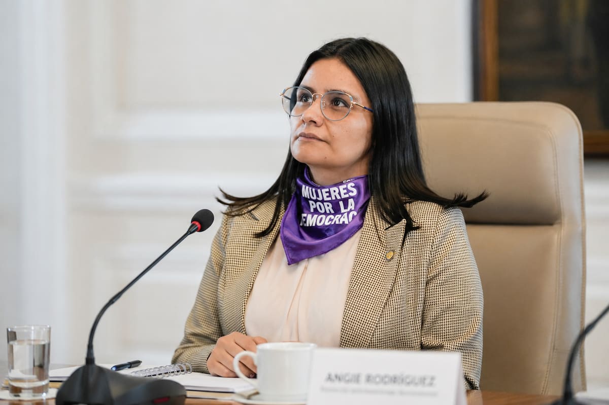 Angie Rodríguez aseguró que ha sido víctima de amenazas y tuvo que sacar a su hijo del país. La exdirectora del Dapre señaló que ha sufrido varios “ataques sistemáticos” por sus denuncias.