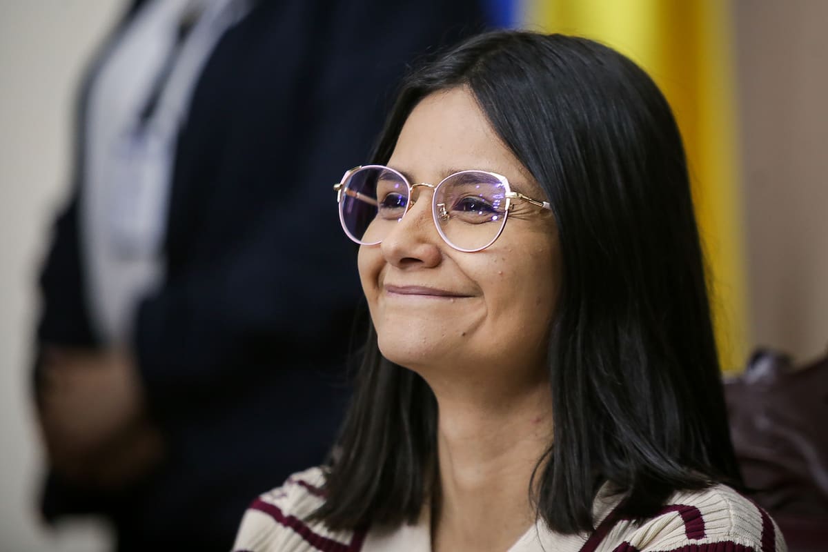 Angie Rodríguez directora del DAPRE. //Colprensa - Cristian Bayona.