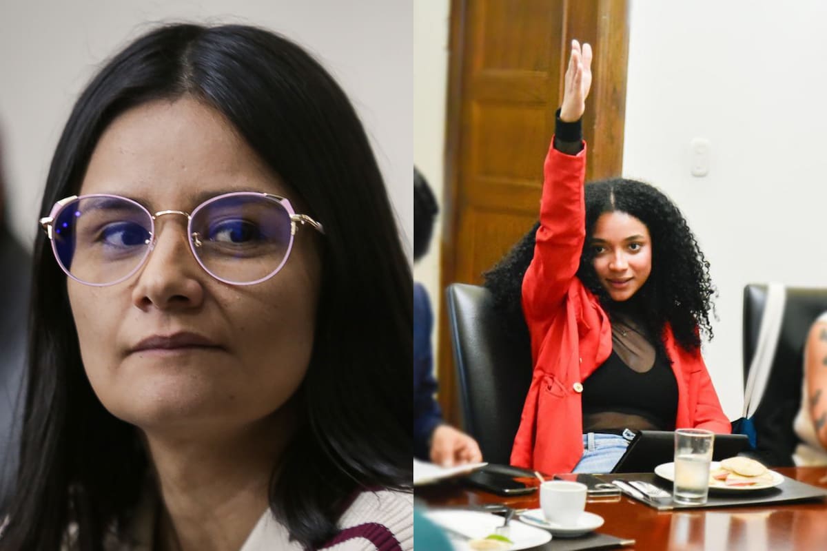 La directora del Fondo de Adaptación, Angie Rodríguez, se refirió al poder que tiene Juliana Guerrero en el Gobierno de Gustavo Petro. // Fotos: Colprensa.