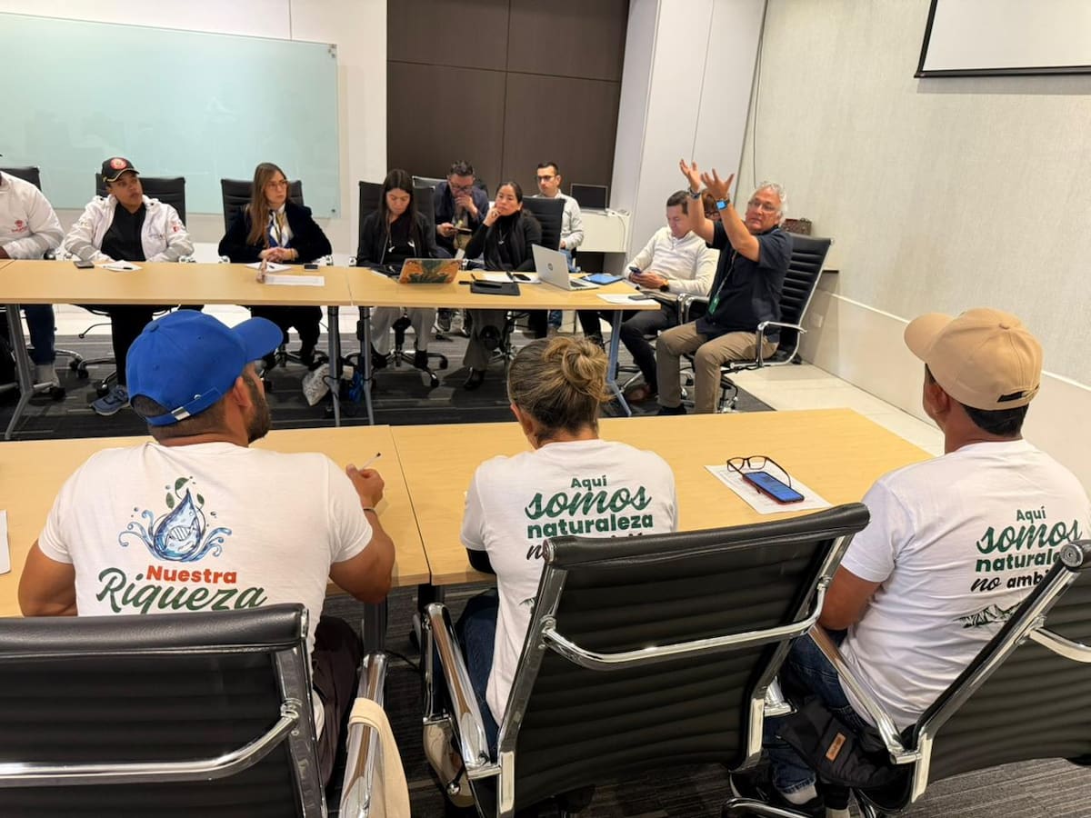 Autoridades de la ANM se reunieron con los representantes de La Paz.