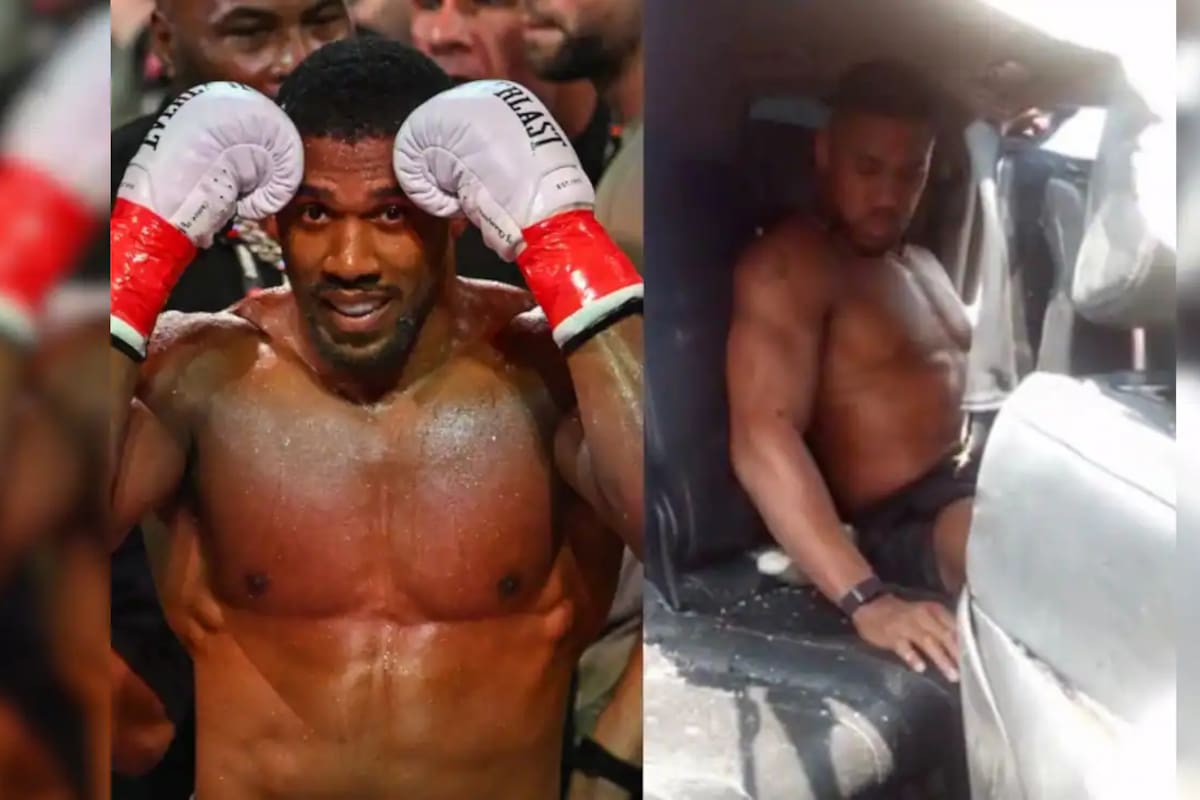 El accidente ocurrió días después del regreso triunfal de Joshua al ring y en medio de rumores sobre una posible pelea ante Tyson Fury en 2026. /FOTO: Redes