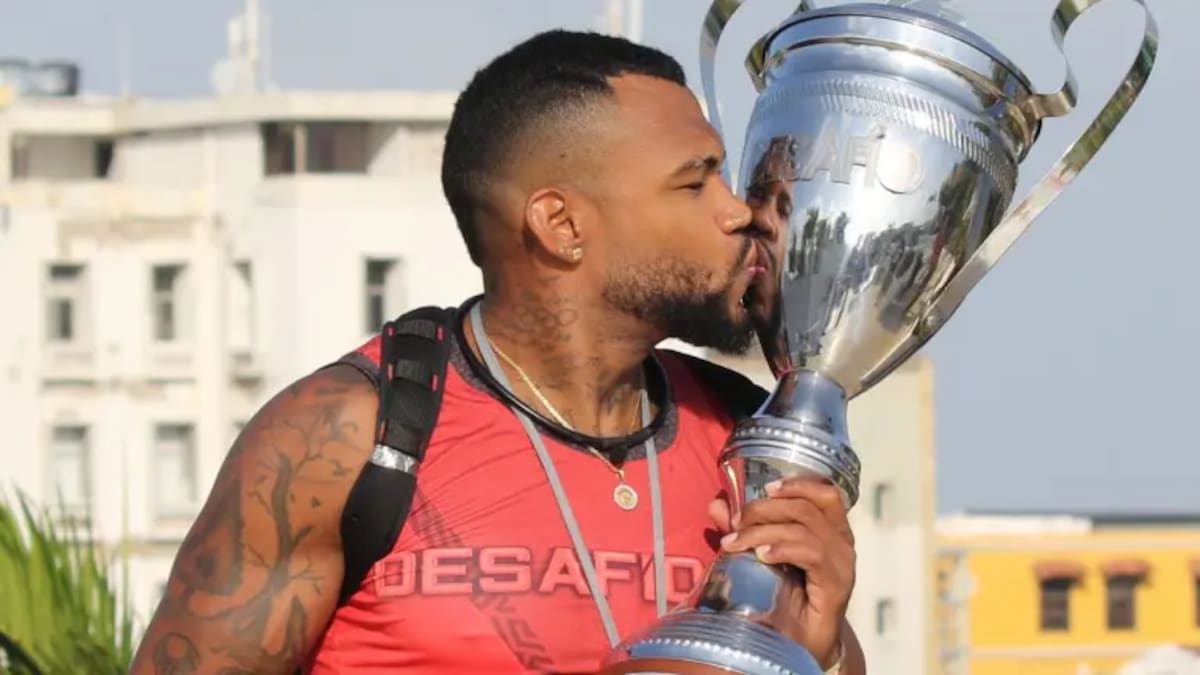 Anthony Zambrano, medallista en los Juegos Olímpicos de Tokio 2020, ahora campeón del Desafío. /FOTO: Canal Caracol