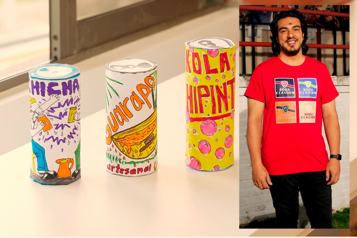 Dago Rivera, uno de los artistas que hace parte de la muestra, con la obra “Barbulab”. Fotos suministradas/VANGUARDIA