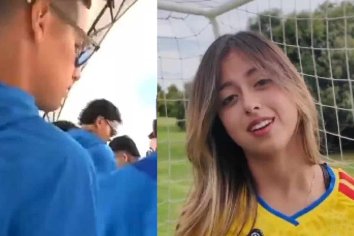 Al referirse al encuentro ocurrido durante el acto protocolario, Antonella relató que al ver acercarse a James Rodríguez “los ojos se me iluminaron”.