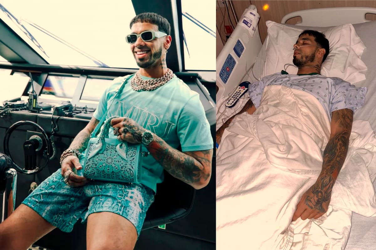 Anuel AA, cuyo nombre real es Emmanuel Gazmey Santiago, es ampliamente reconocido por su influencia en el género del reguetón. Fotos tomadas de redes sociales/VANGUARDIA