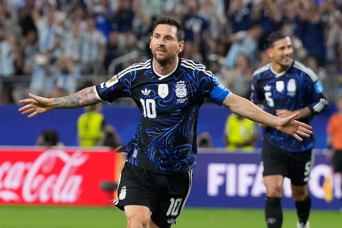 Argentina's Lionel Messi lleva seis goles. (AP Photo/Tony Gutierrez)