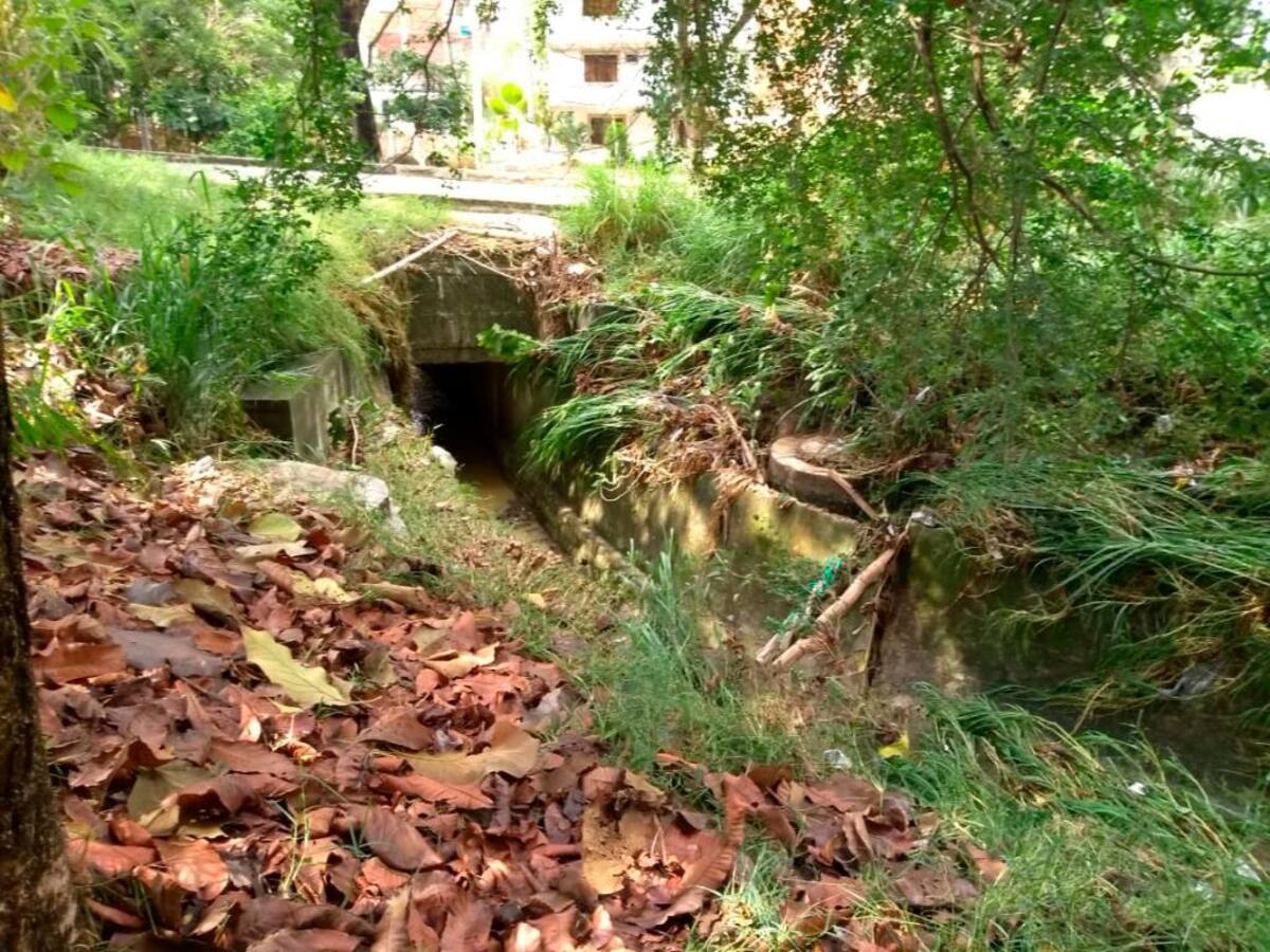 Para este año se espera mejorar las condiciones de la alcantarilla de la carrera 4B y construir otro Box Coulvert en el sector. (Foto: Juan Manuel Morales/VANGUARDIA LIBERAL).