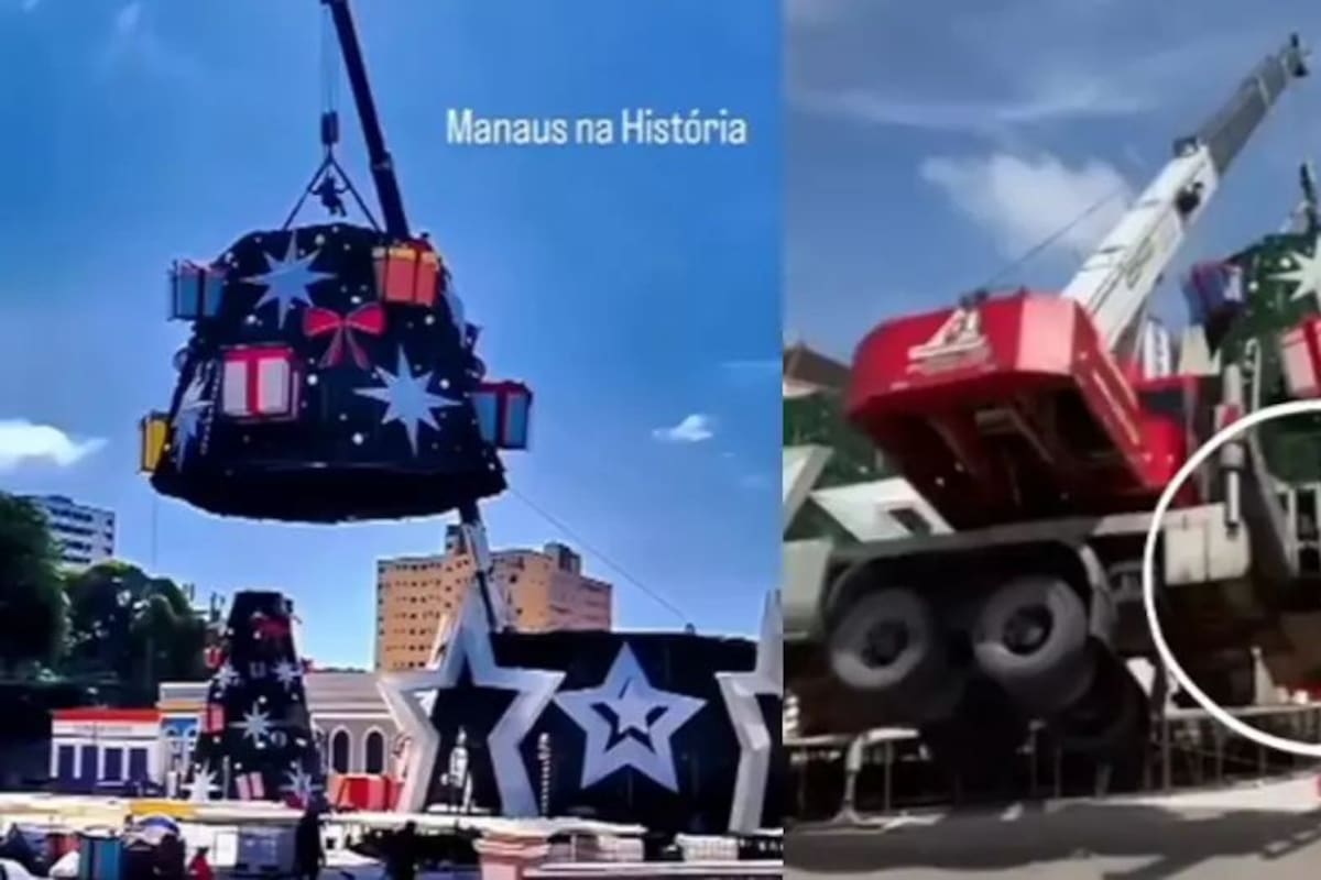 Árbol de Navidad provoca la muerte de una persona en Brasil.