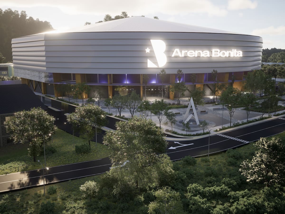 Con una inversión de casi 119.000 millones de pesos, la Arena Bonita tendrá capacidad para 18.000 espectadores y se convertirá en uno de los recintos de mayor aforo del país.