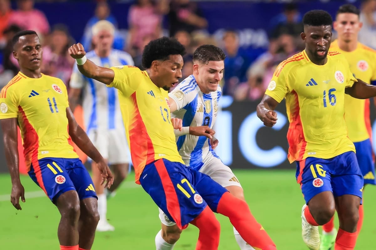 La Selección Colombia vuelve este sábado al Hard Rock Stadium, escenario donde perdió la final de la Copa América 2024 frente a Argentina. / FOTO: EFE.