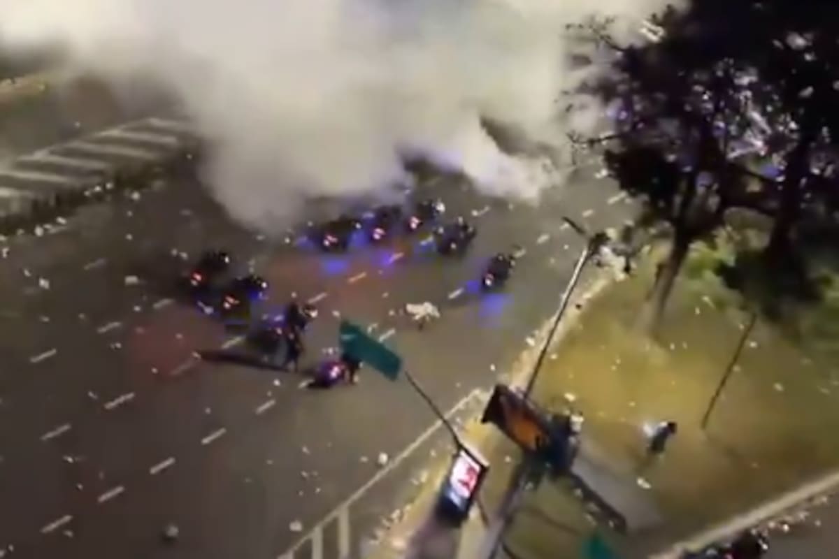 Caos en Argentina.