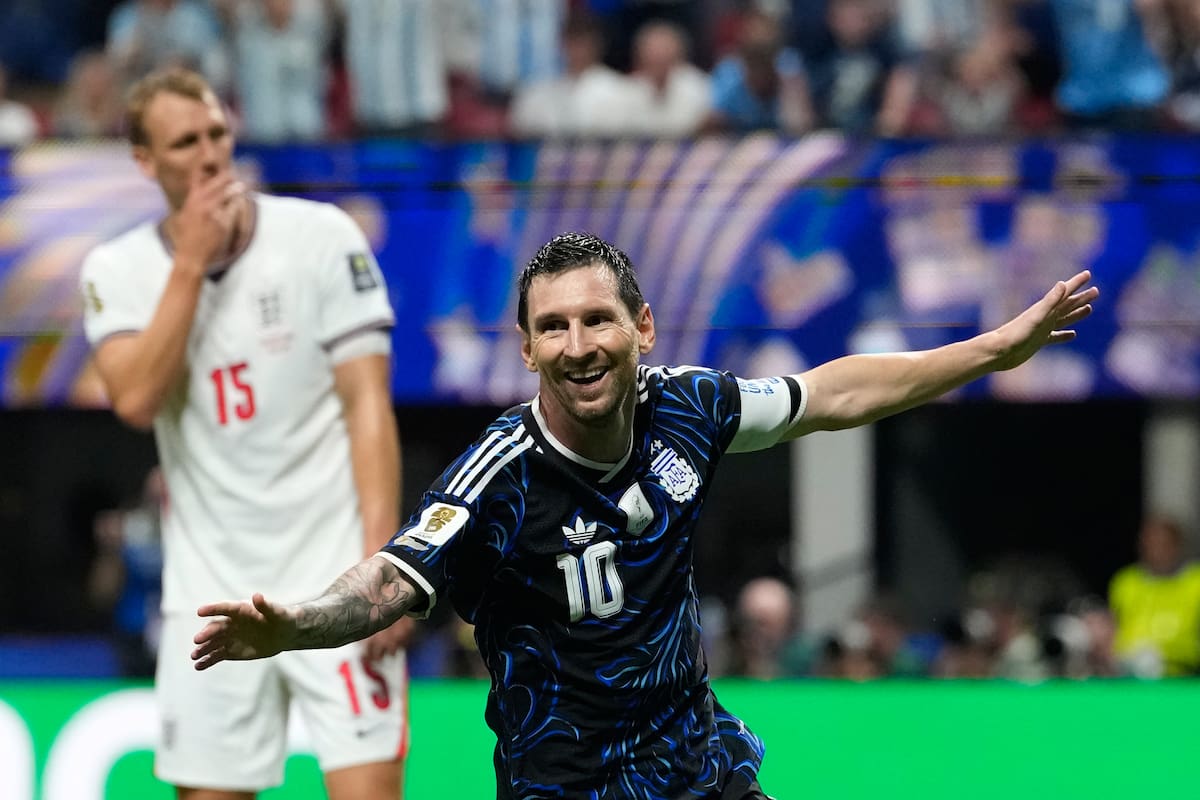 Lionel Messi astro del fútbol. (AP Photo/Rebecca Blackwell)