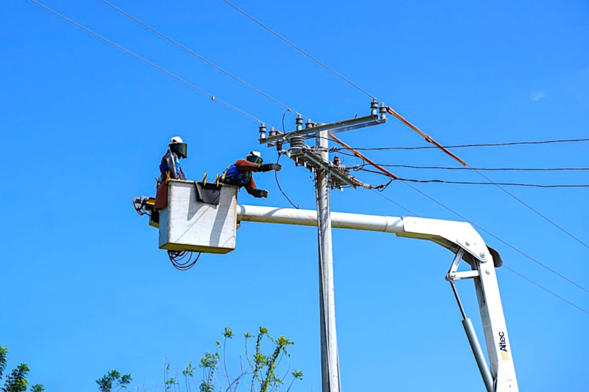 La empresa Air-e Intervenida anuncia trabajos preventivos de mantenimiento //Cortesía Air-e.