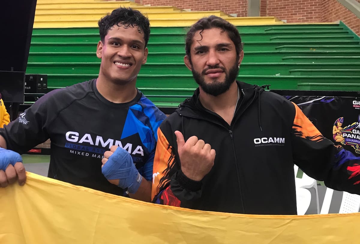 El santandereano Cristian Ballesteros se consagró campeón Panamericano de Artes Marciales Mixtas GAMMA 2026 y puso el nombre de Bucaramanga en lo más alto del continente. /FOTO: Suministrada