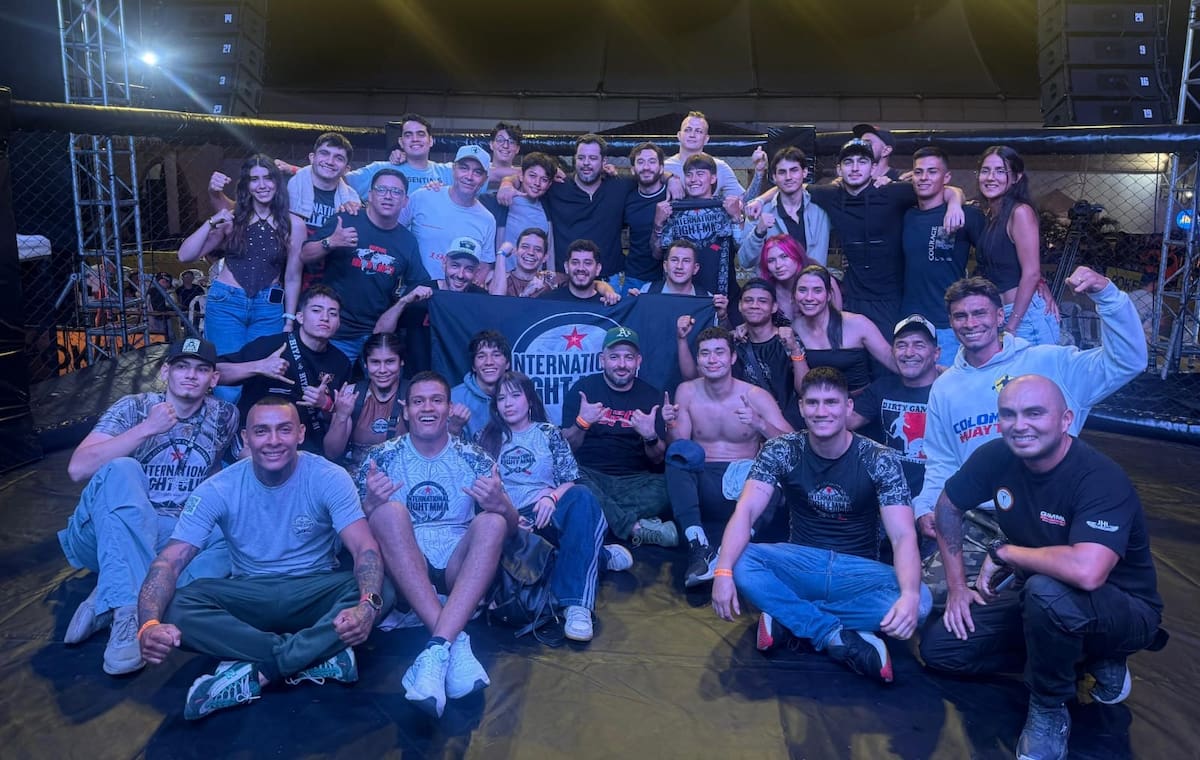 El santandereano Cristian Ballesteros se consagró campeón Panamericano de Artes Marciales Mixtas GAMMA 2026 y puso el nombre de Bucaramanga en lo más alto del continente. /FOTO: Suministrada