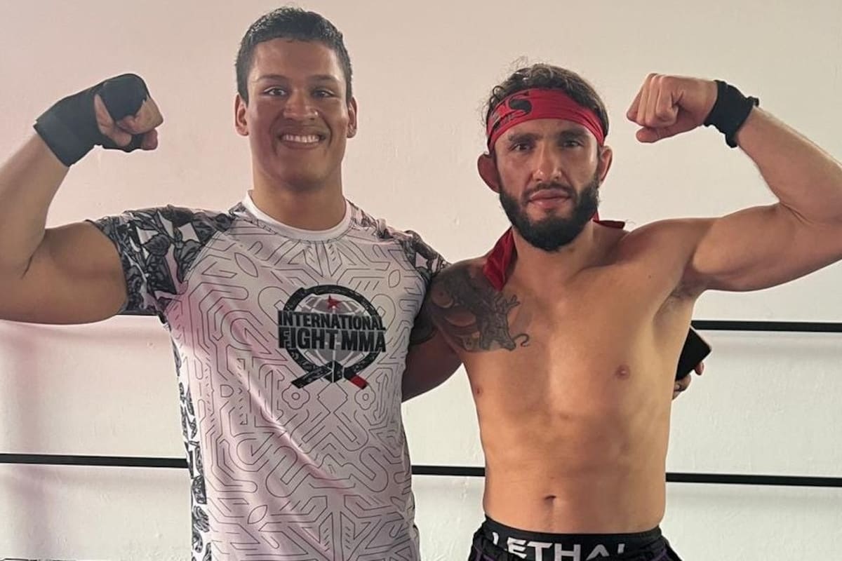 El santandereano Cristian Ballesteros se consagró campeón Panamericano de Artes Marciales Mixtas GAMMA 2026 y puso el nombre de Bucaramanga en lo más alto del continente. /FOTO: Suministrada