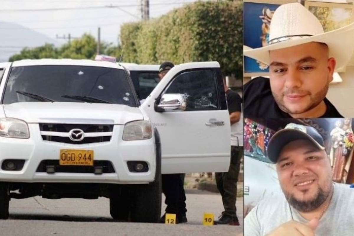 Asesinan a dos hombres dentro de una camioneta en medio de una balacera