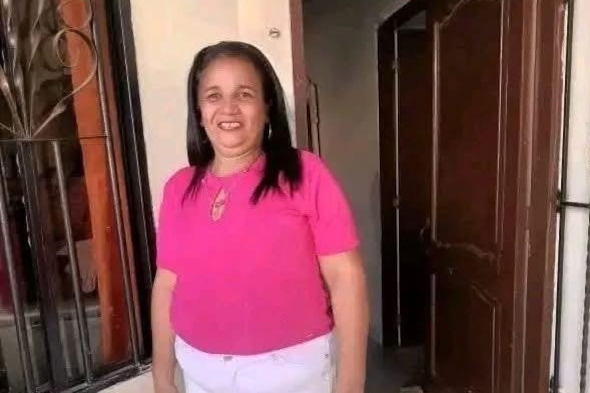 Maribis Escobar, de 56 años, fue asesinada en la puerta de su vivienda, en Baranoa (Atlántico). // FOTO: CORTESÍA