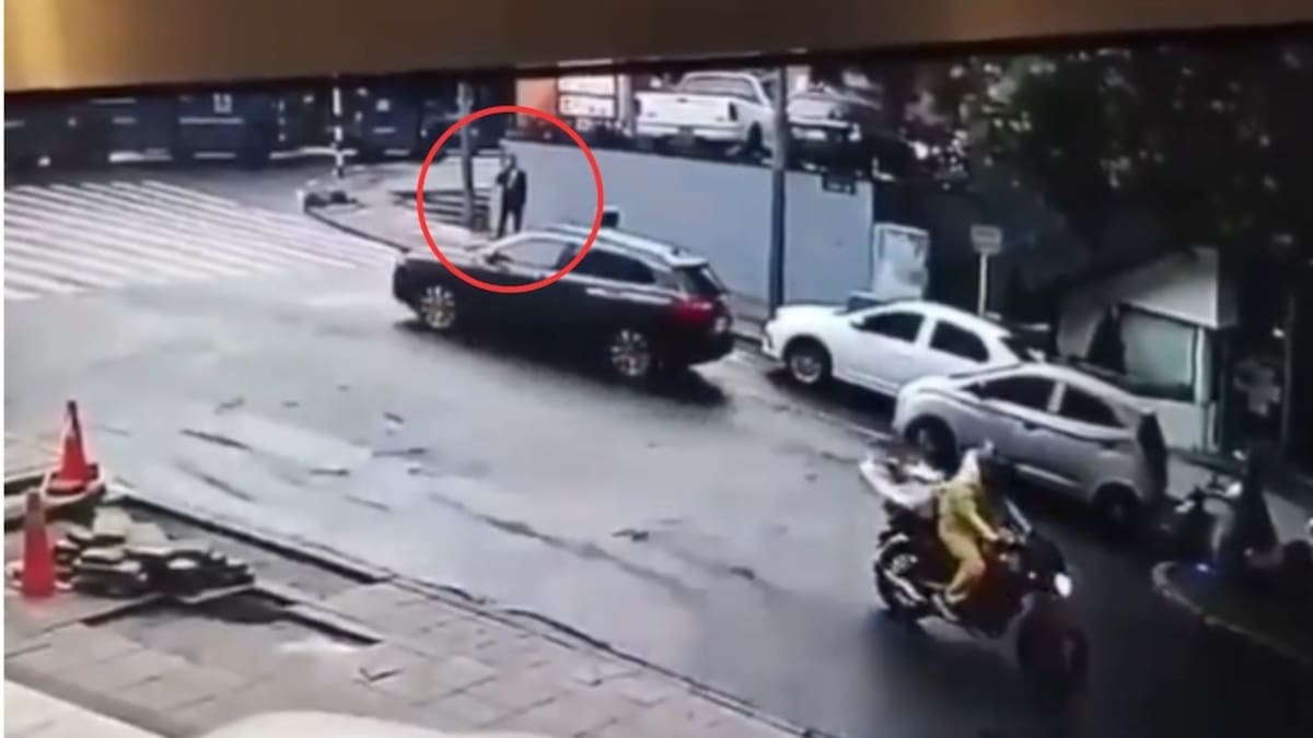 El sicario quedó registrado en cámaras de seguridad.
Foto: captura de video.