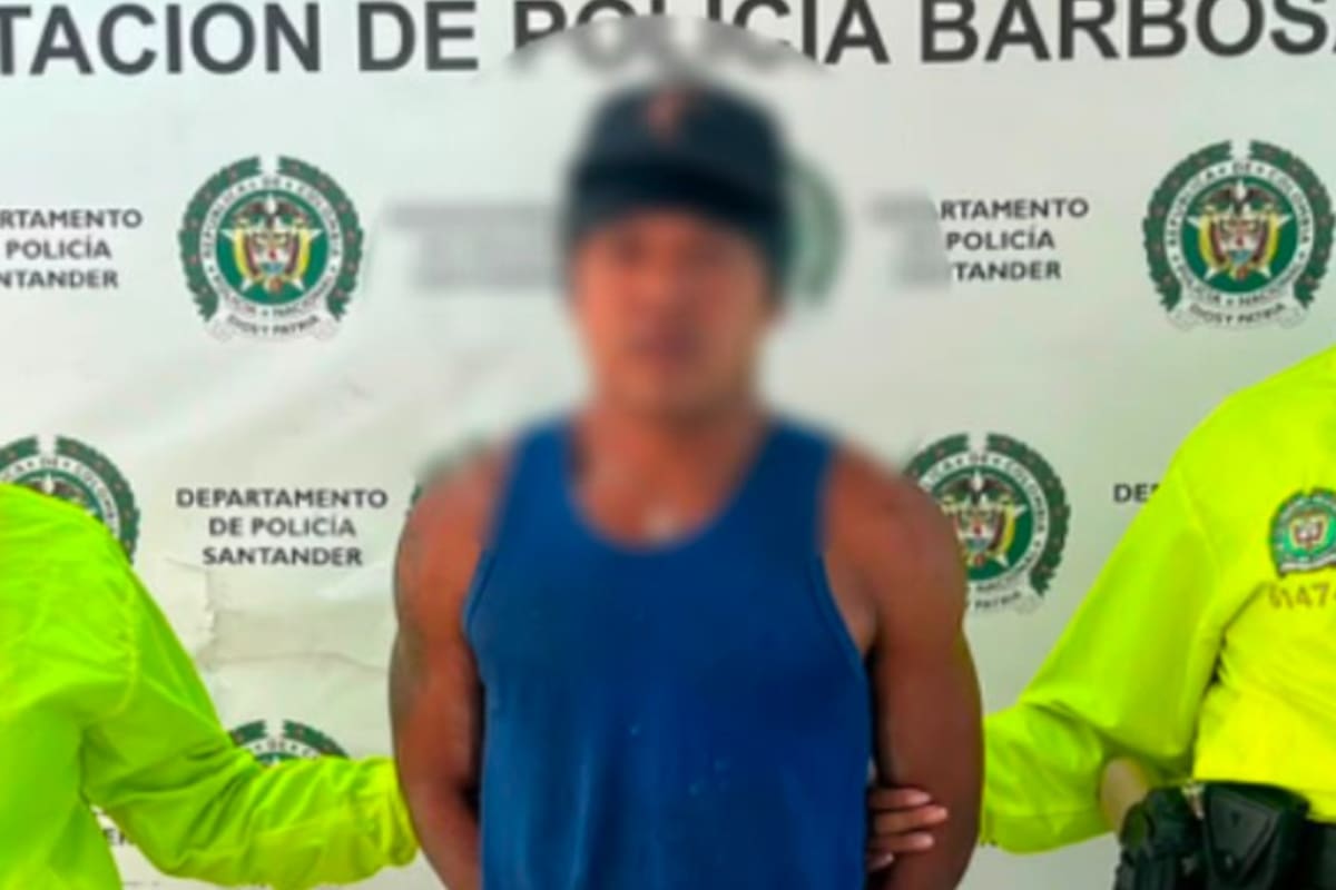 Así cayó alias ‘Yhonny’, presunto homicida que pretendía crear una banda criminal en Santander