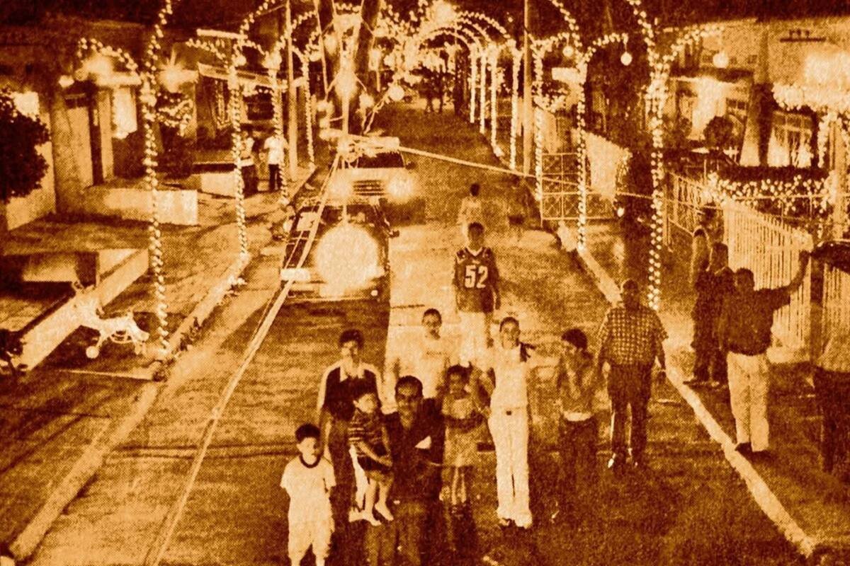 Así era el rincón de Bucaramanga que todos visitaban cada diciembre. Foto suministrada/VANGUARDIA