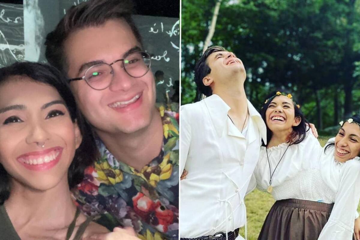 Así es la relación entre Daniel y Carmen, una mujer siamesa que comparte pelvis con su hermana. Q'Hubo Bogotá / VANGUARDIA