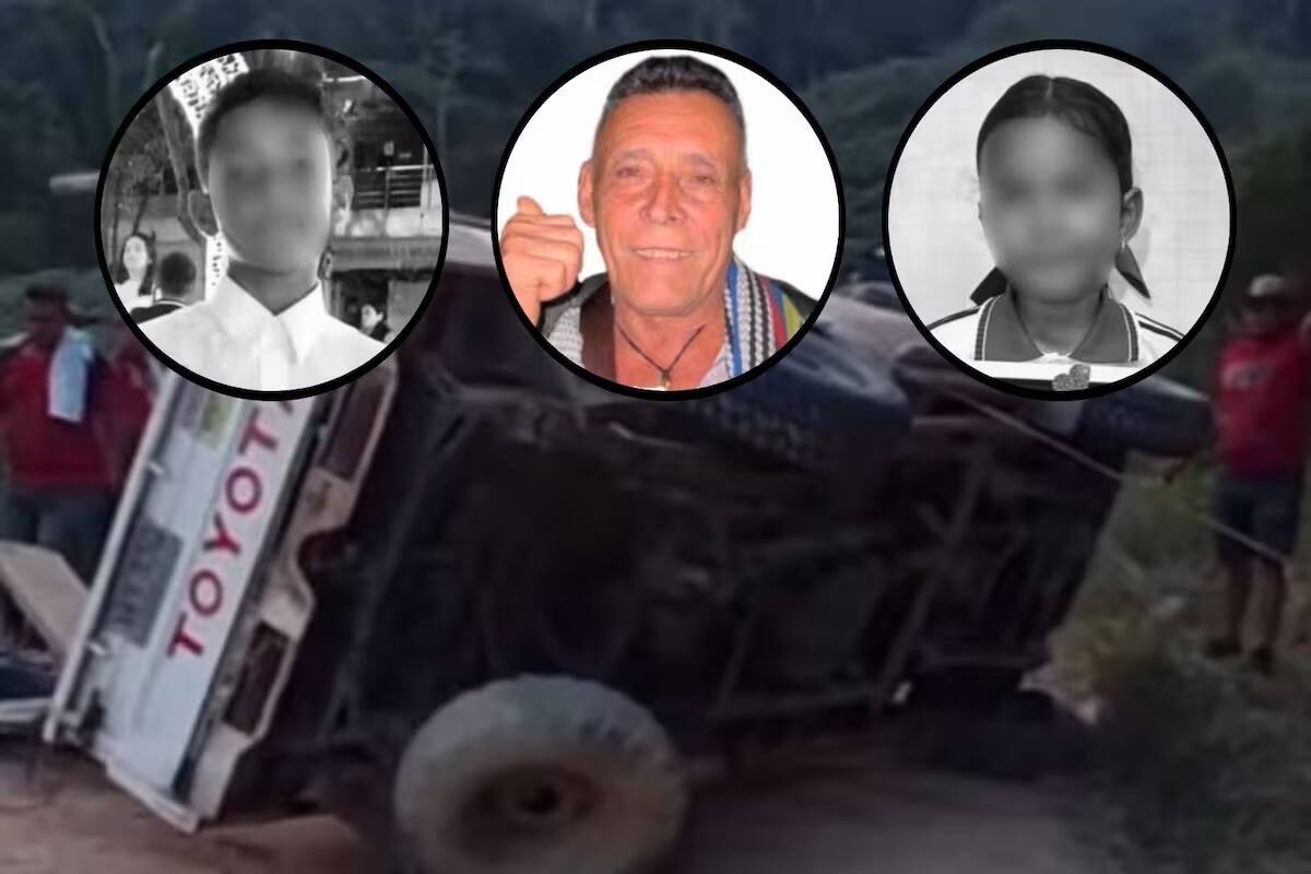 Así fue el accidente que dejó 4 muertos en Bolívar: 3 de la misma familia