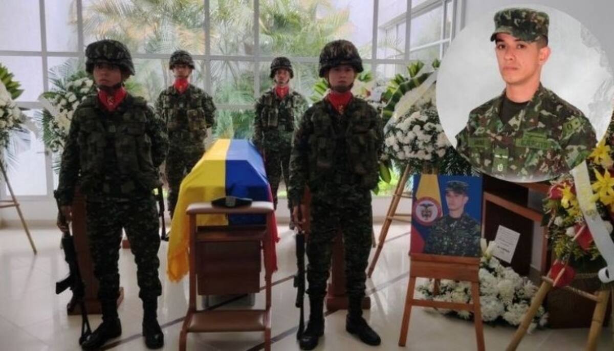 Así fue el sepelio en Ocaña del soldado Josué David Uribe asesinado por disidencias en Caquetá. | Foto: La Opinión.