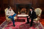 Así fue la charla sin filtros entre el presidente Petro y Westcol en la Casa de Nariño