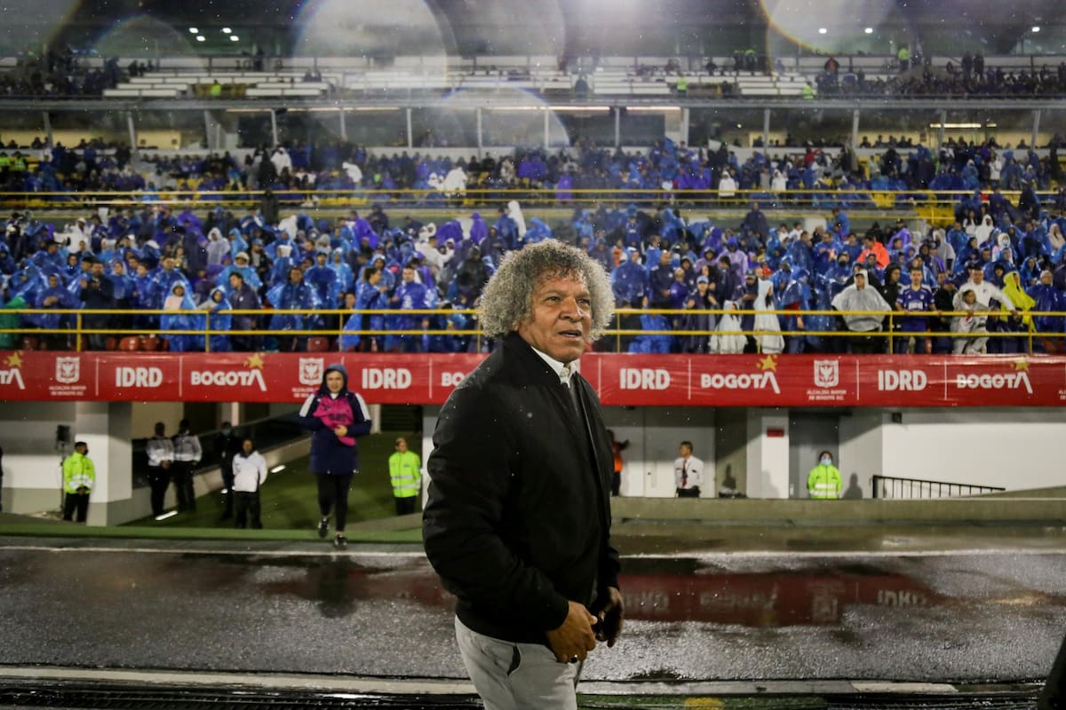 Así fue la sentida despedida de Millonarios a Alberto Gamero, tras su renuncia al club ‘Embajador’. (Foto: Colprensa / VANGUARDIA).