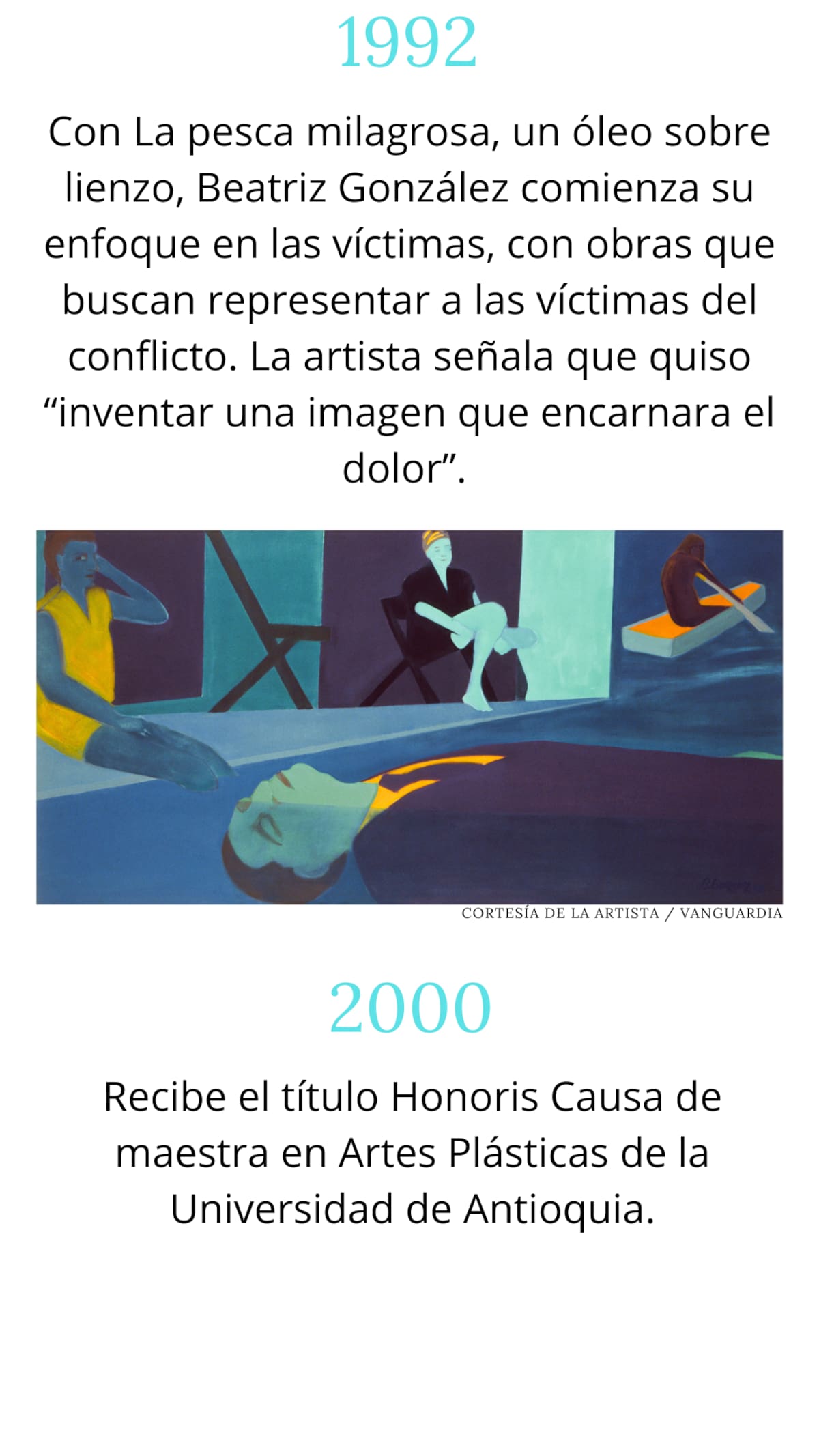 Así fue la vida de la maestra santandereana Beatriz González