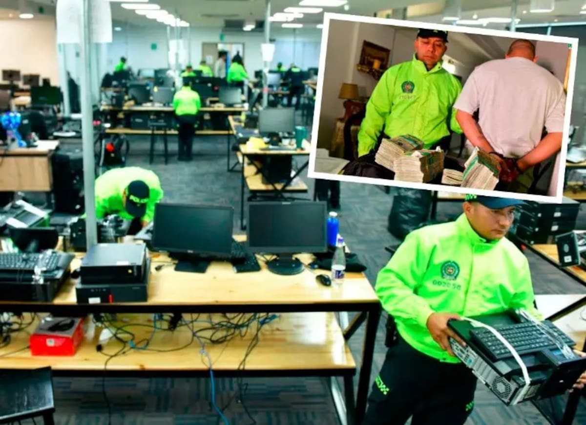 Así operaba la red que estafaba con criptomonedas y habría tumbado más de $71.000 millones. | Foto: El Colombiano.