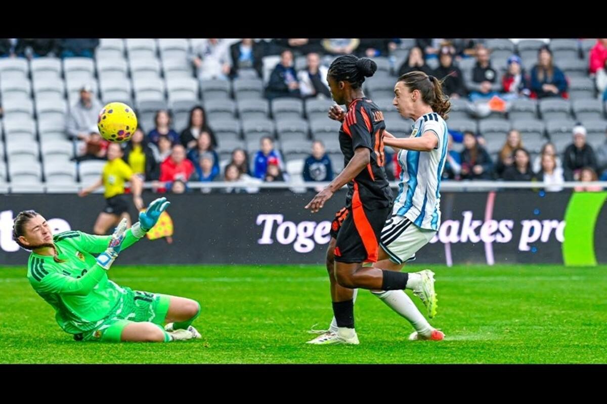 Así quedó la tabla de la SheBelieves Cup tras la victoria de Colombia ante Argentina. Foto: FCF.