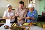 Así se come en las ferias de Santander: casetas, leña y tradición