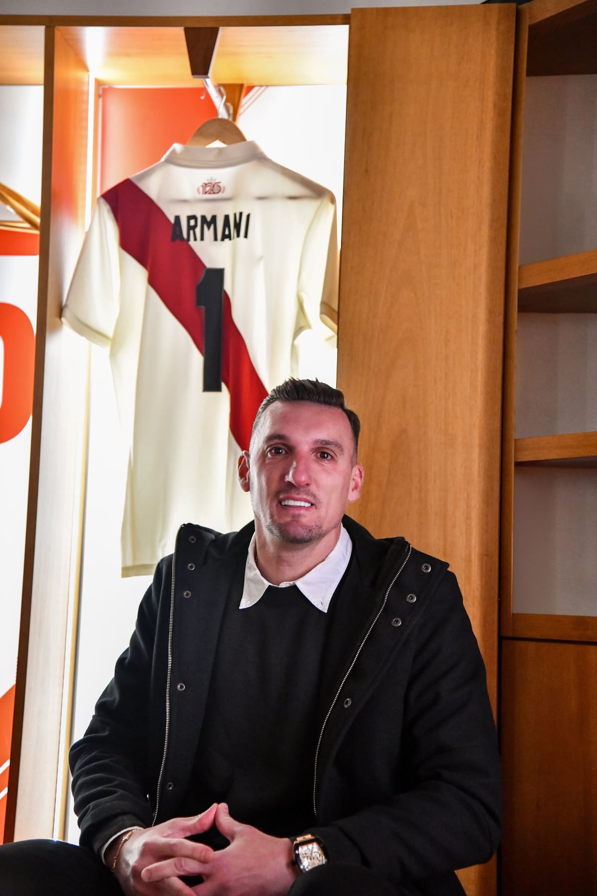 Así se despidió Franco Armani de River Plate antes de regresar a Atlético Nacional. Foto: Redes sociales Franco Armani